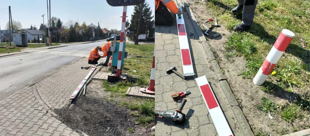 Połamała szlaban w Czernikowie. Heroiczna postawa pasażerki uratowała kierowcę