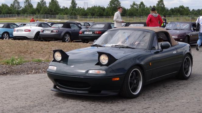Mazda MX-5 - zlot 2014 fanów w Polsce na torze Jastrząb