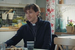 M jak miłość, odcinek 1851: ksiądz Grzegorz (Paweł Janyst)