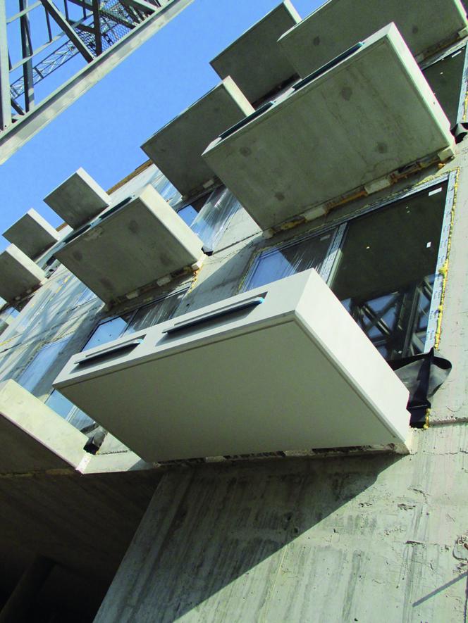 Prefabrykowane płyty balkonowe