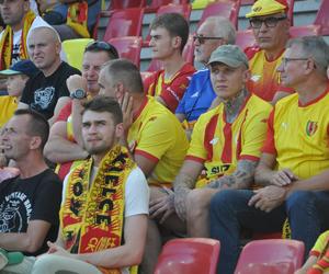 Korona Kielce - Cracovia. Zdjęcia kibiców podczas meczu. 10 sierpnia 2024