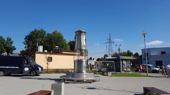 Lampa górnicza w Czeladzi