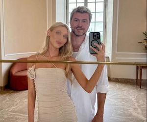 Wojciech Łozo Łozowski zabrał dziewczynę na premierę Vinci2