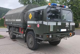 Niewybuch z czasów II wojny światowej w rzece Dunajec. Interweniował patrol saperski z Krakowa