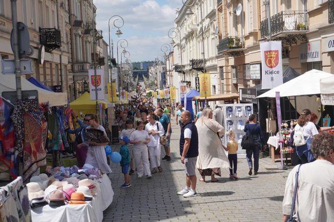 Święto Kielc 2025. Jarmark na ulicy Sienkiewicza