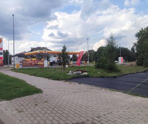 Park kieszonkowy powstający przy ul. Wyszyńskiego w Siedlcach