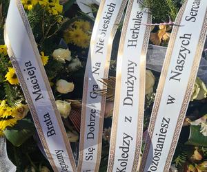 Bliscy pożegnali zmarłego piłkarza z Trzebuski