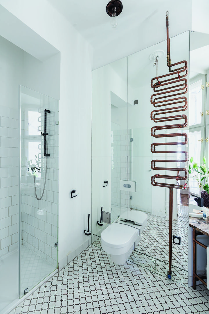 Mobilne łazienki w hotelu Autor Rooms