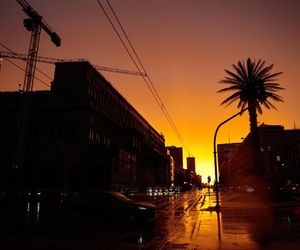 Burza i tęcza w Warszawie (30.10.2025)