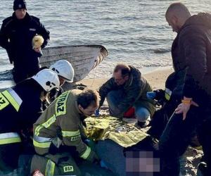 Mężczyzna topił się w Zatoce Gdańskiej. Świadkowie ruszyli na pomoc