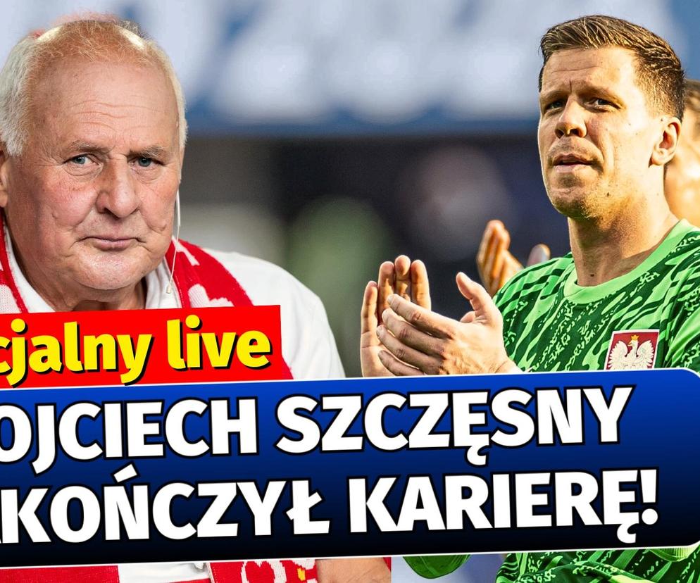 Wojciech Szczęsny zakończył karierę. Specjalny program live