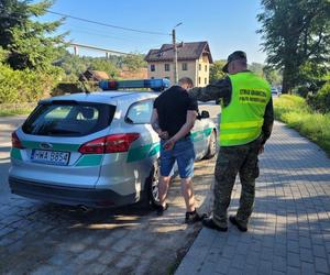 Czterech Ukraińców, w tym zleceniodawca, zatrzymanych przez śląską SG w związku z przemytem nielegalnych migrantów przez Polskę