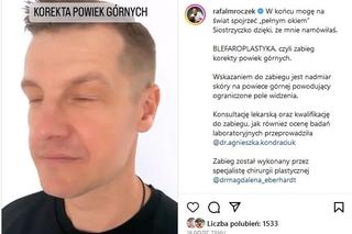 Rałaf Mroczek trafił pod nóż