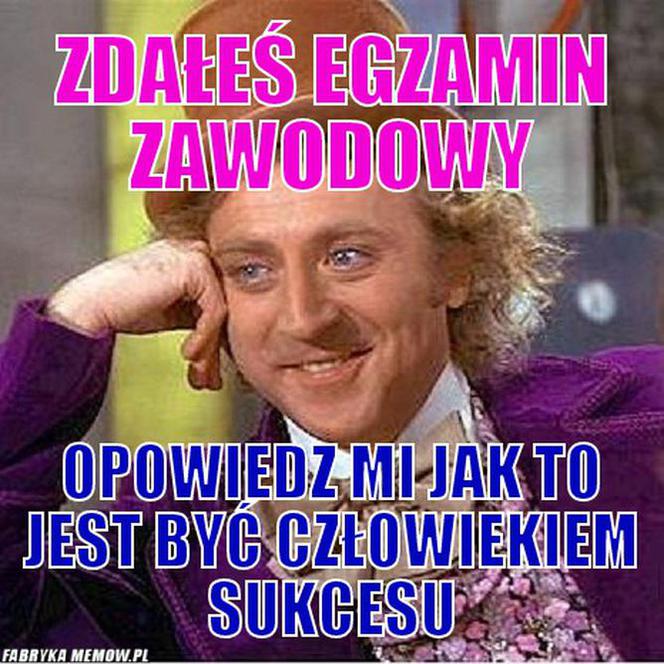Egzamin zawodowy 2020: MEMY o egzaminie potwierdzającym kwalifikacje zawodowe [ZDJĘCIA]