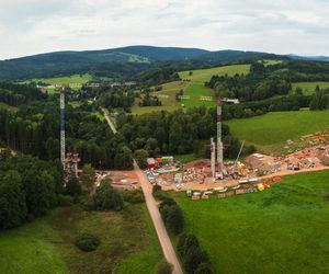 Autostrada D11 w Czechach - zdjęcia z budowy - sierpień 2025