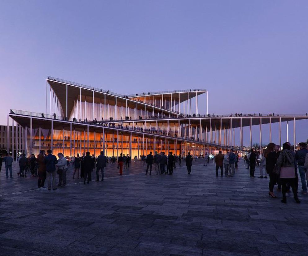 Wizualizacje budynku Filharmonii Wełtawskiej