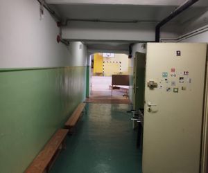 SP nr.1 w Szczecinie - sala gimnastyczna przed renowacją