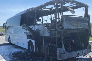  Pożar autokaru ze szkolną wycieczką pod Ostródą. Dzieci jechały z Iławy do Olsztyna