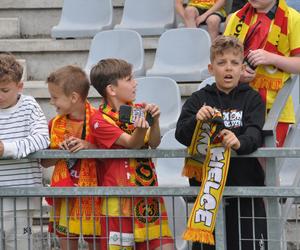 Korona Kielce - Ruch Chorzów. Zdjęcia kibiców na Suzuki Arenie