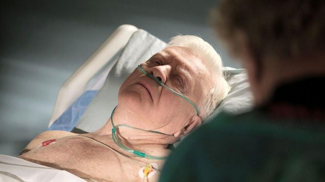 M jak miłość odc. 1857.  Jan Mokrzycki (Wojciech Duryasz), Barbara (Teresa Lipowska)