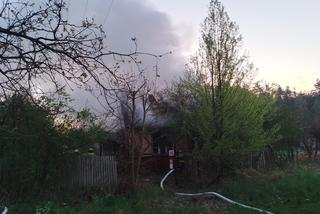Znowu pożar w Lipiu. Nad ranem spłonął drewniany budynek