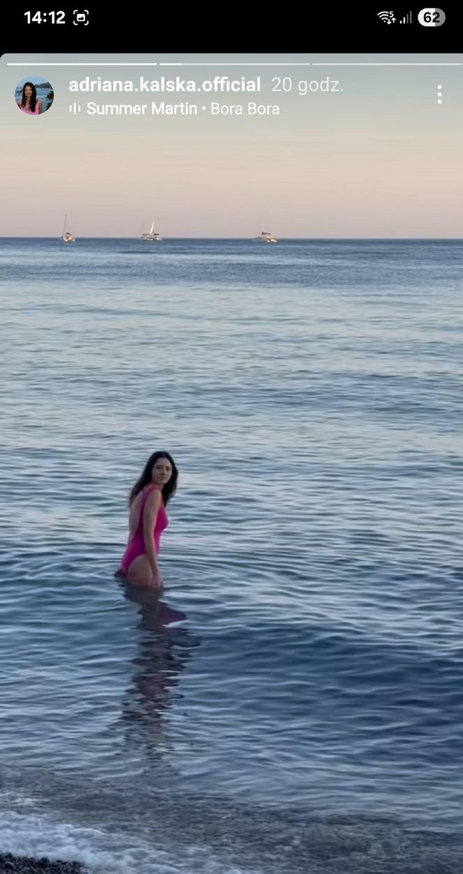 	Adriana Kalska (Iza z M jak miłość) pokazała na Instagramie zdjęcia z wakacji