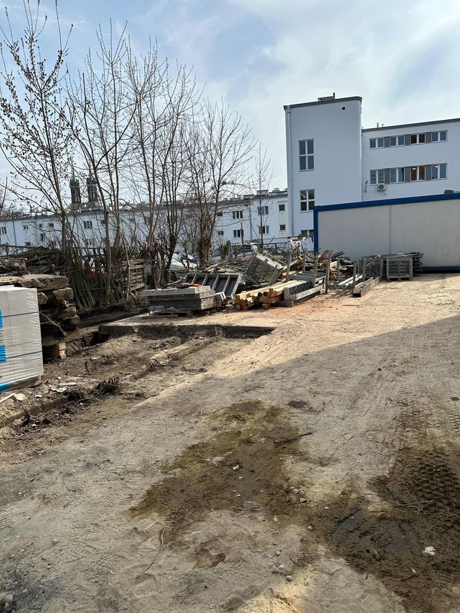Przebudowa kina Tęcza (marzec 2025)