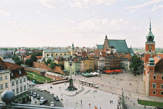 Widok z dzwonnicy kościoła św. Anny