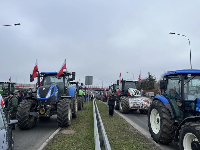 Protesty rolników w Warszawie