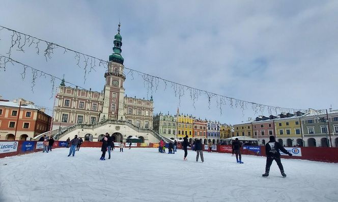 Zamojskie lodowisko  w sezonie  2024- 2025