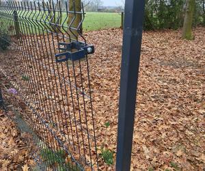 W Manieczkach złodzieje zdemontowali ogrodzenie cmentarza