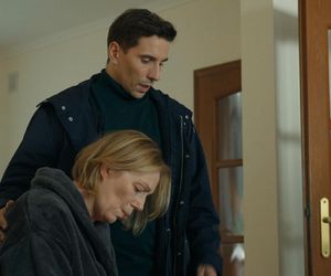 Barwy szczęścia, odcinek 3184. Wanda (Maja Barełkowska), Tomasz (Jakub Sokołowski)