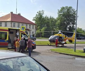 Wypadek nastolatka na hulajnodze w Mircu