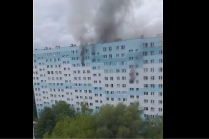 Rzeszów: Pożar mieszkania w bloku na Podwisłoczu! 