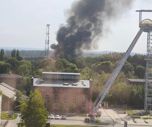 Pożar składowiska odpadów w Siemianowicach Śląskich