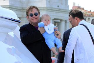 Elton John i jego mąż pokazali synkowi Wenecję