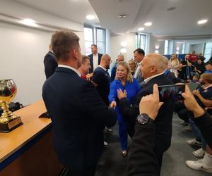 Społeczność sportowców i kibiców rugby z Siedlec uczciła największy z dotychczasowych sukcesów w historii klubu