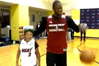 Dwyane Wade zagrał z 90-letnią babcią [WIDEO]