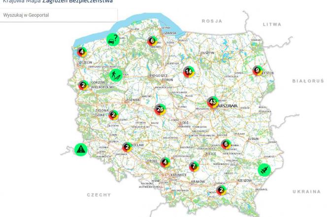 Wójt Gminy Świeszyno uważa, że mapa zagrożeń sprawdzi się lepiej niż strażnik gminny