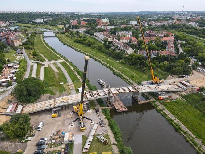 Budowa mostów Berdychowskich w Poznaniu