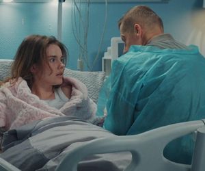 M jak miłość odc. 1878. Franka (Dominika Kachlik), Paweł (Rafał Mroczek)