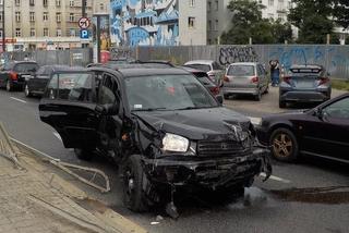 Wypadek na al. Solidarności