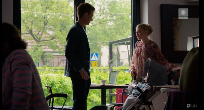 Przyjaciółki 14 sezon, odc. 164. Julka (Nicole Bogdanowicz), Antek Rogalski (Maciej Zuchowicz)	