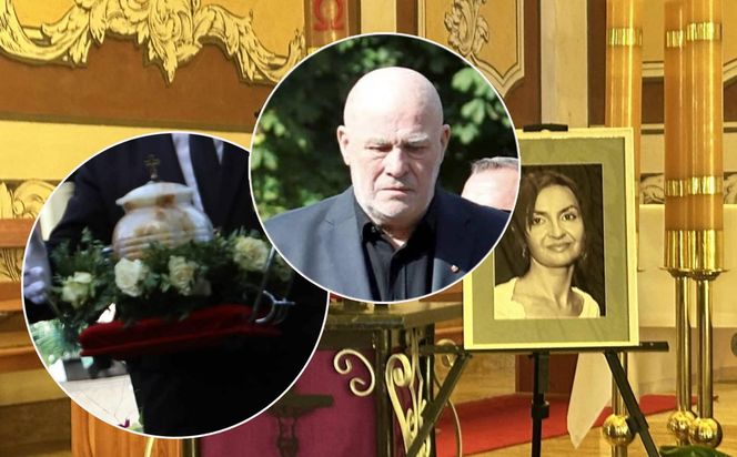 Ryszard Rynkowski - pogrzeb żony