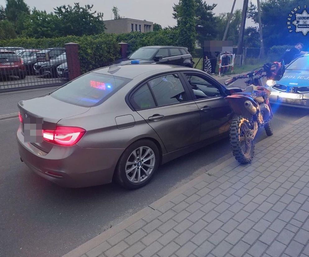 Policjanci prowadzili pościg za 15-latkiem