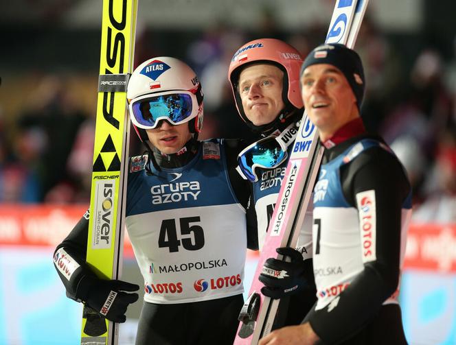 Kamil Stoch, Dawid Kubacki, Piotr Żyła