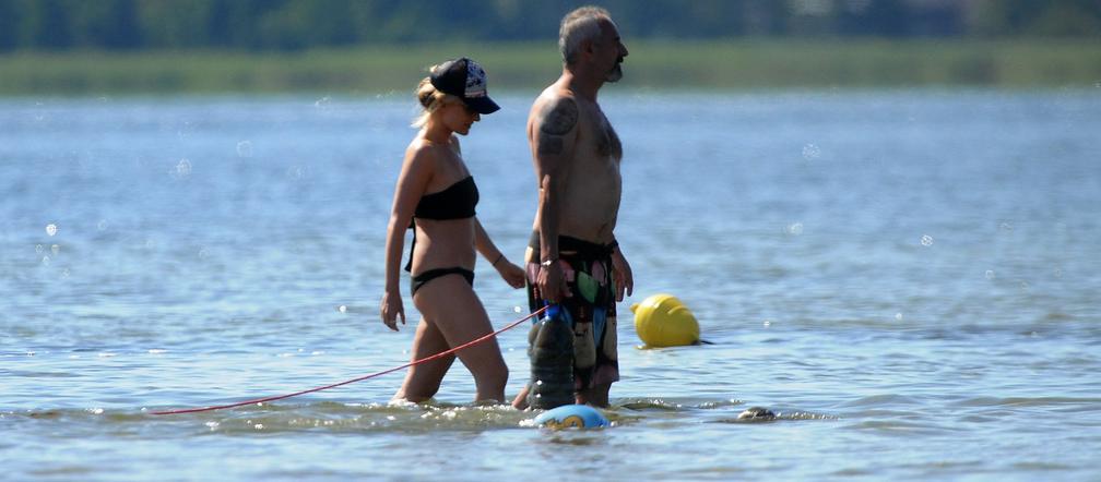 Patrycja Markowska  na skuterze 