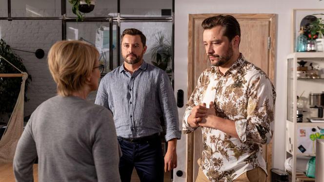 Na dobre i na złe, odcinek 725. Borys (Marcin Zacharzewski), Jakub (Maciej Zacharzewski)