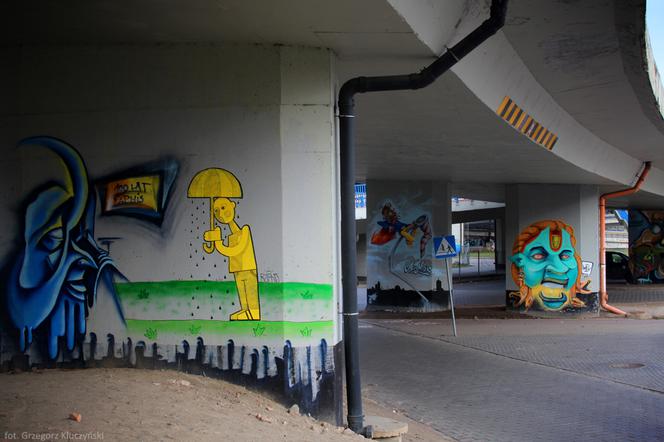 Trasa Zamkowa - graffiti