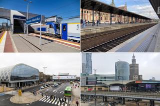 Najpopularniejsze stacje kolejowe w Polsce